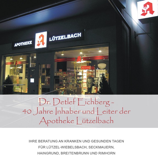 40 Jahre Apotheke Luetzelbach